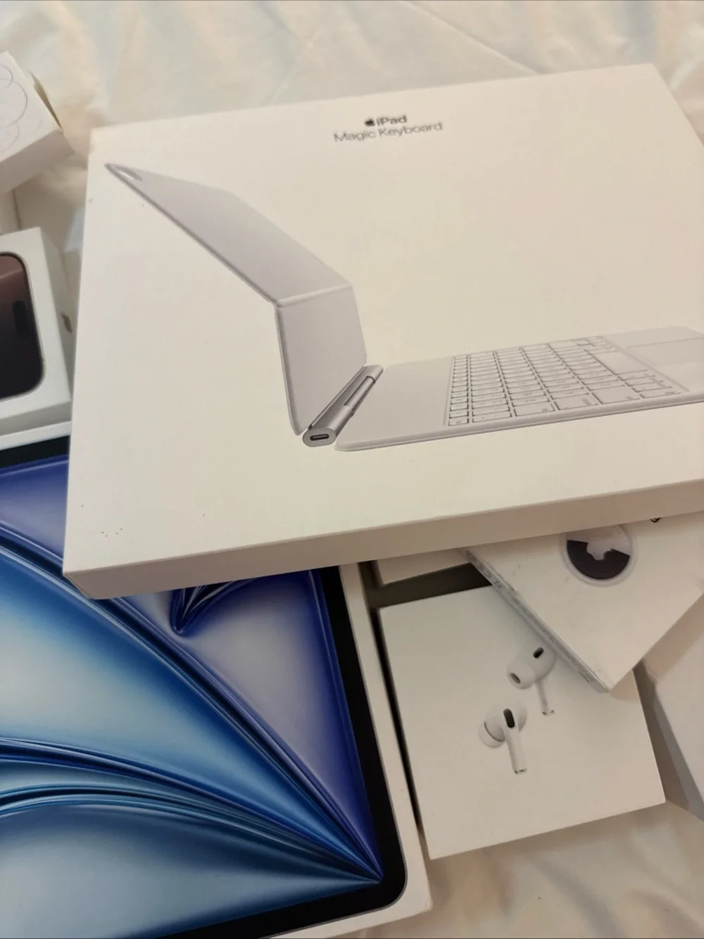 Empty Apple Boxes